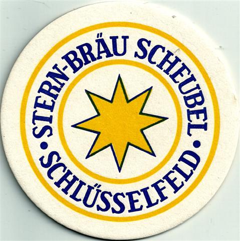 schlsselfeld ba-by stern 1a (rund215-m gelber stern-schrift blau) 